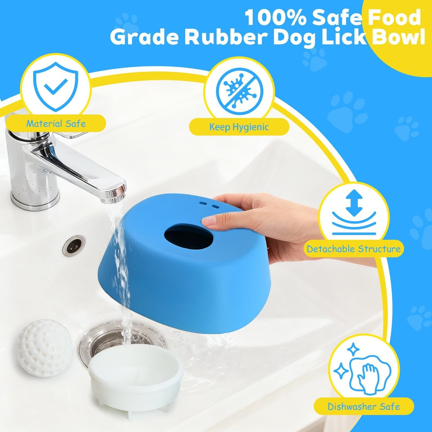 Pet Slow Feeding Bowl