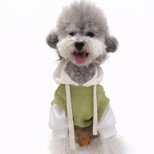 Cute Hooded and Fleece Warm Hoodie Dog Clothing