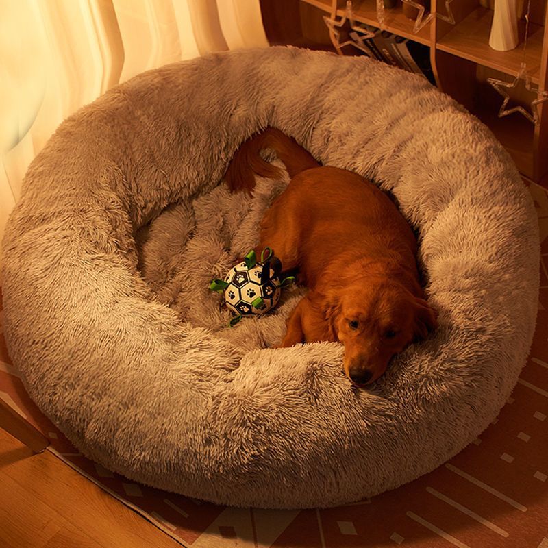 Plush Four-Season Pet Bed for Dogs and Cats