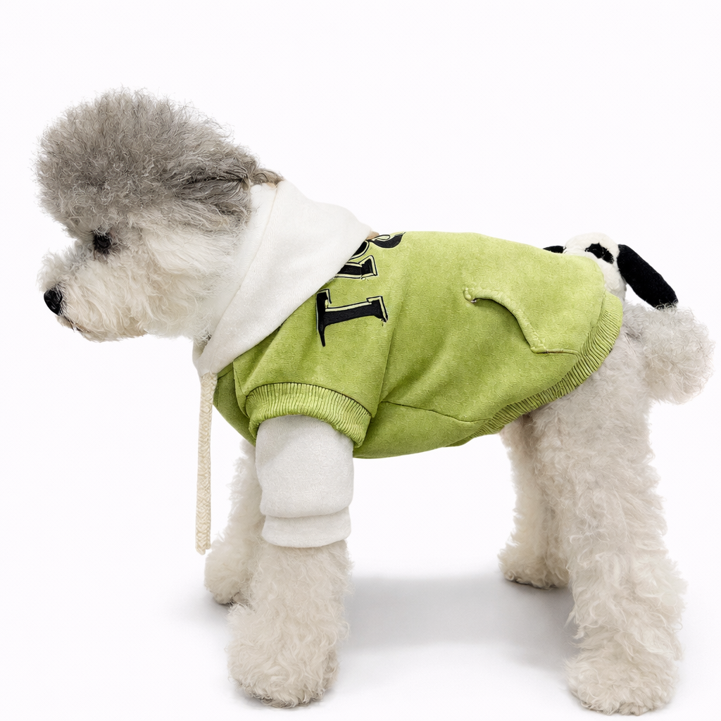 Cute Hooded and Fleece Warm Hoodie Dog Clothing