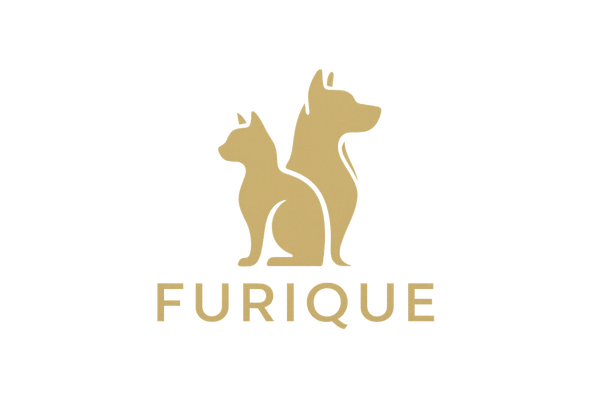 make logo with name furique and include a cat and a dog make it look professional